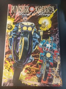 Punisher Captain America: Blood & Glory #2 NM -1992 Marvel Comics c213