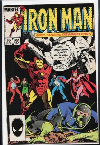 Iron Man #190 (1985) Iron Man