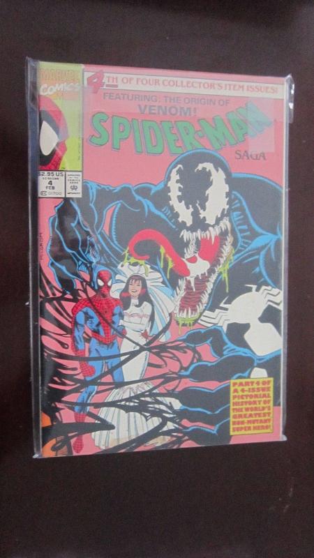 Spider-Man Saga #1-4 8.0 VF (1991)