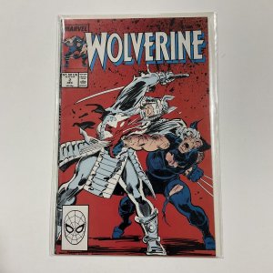 Wolverine 2 Very Fine- Vf- 7.5 Marvel 1988