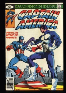 Captain America #241 VF 8.0 Punisher! Frank Miller Cover Art!