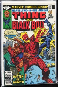 Marvel Two-in-One Annual #4 (1979) Black Bolt