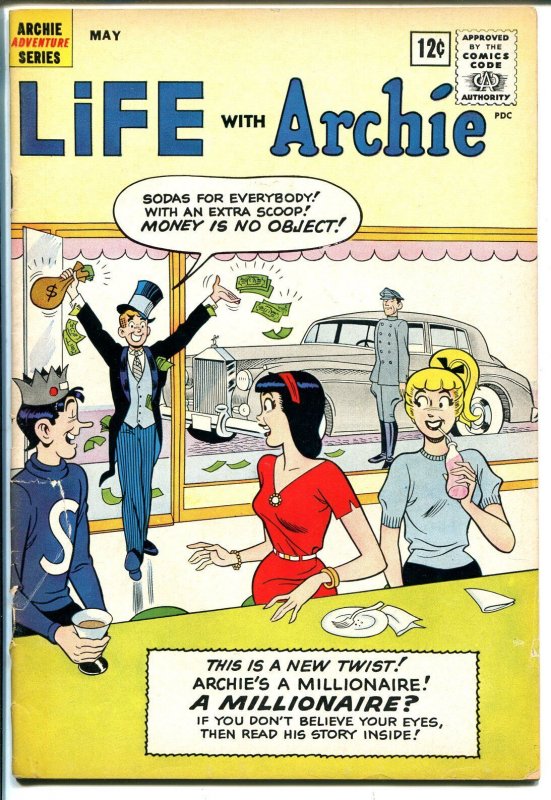 Life With Archie #14 1962-MLJ-Betty-Veronica-Millionaire issue-G/VG
