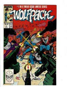 Wolfpack #1 (1988) J609