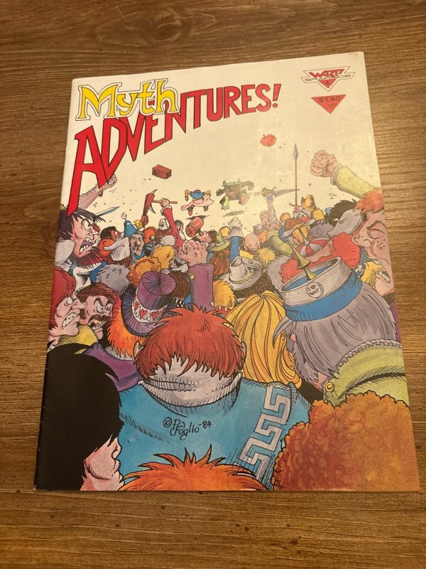 Myth Adventures! # 4 VF- Warp Graphics Comic Book Magazine 10 J409