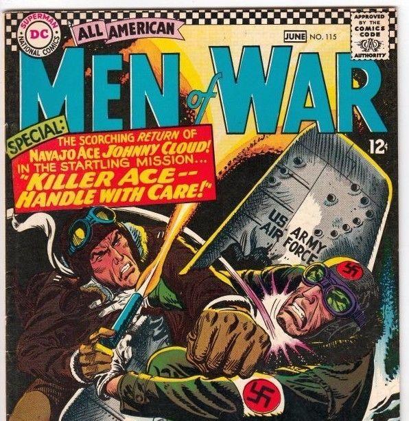 All-American Men of War #115 strict VF/NM 9.0  Appear - Johnny Cloud!  Boca 