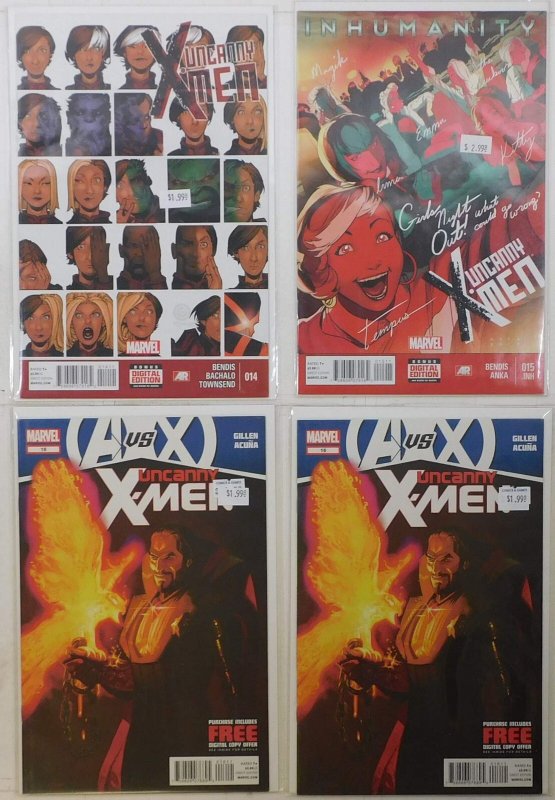 Uncanny X-Men Lot of 3 #14, 15, 16 (2014) Marvel Comics 1st Print Comic Books