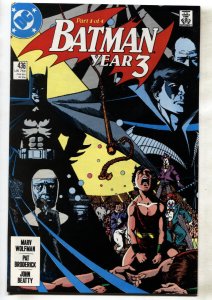 BATMAN #436--1st appearance TIM DRAKE--comic book--1989