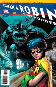 All Star Batman & Robin, The Boy Wonder #10 Recalled Lee Cover (2008) NM (9.4)