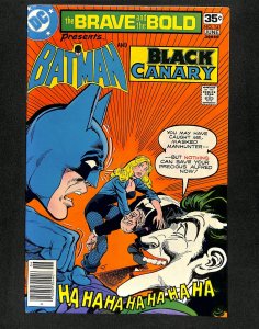 Brave And The Bold #141 Black Canary Joker!