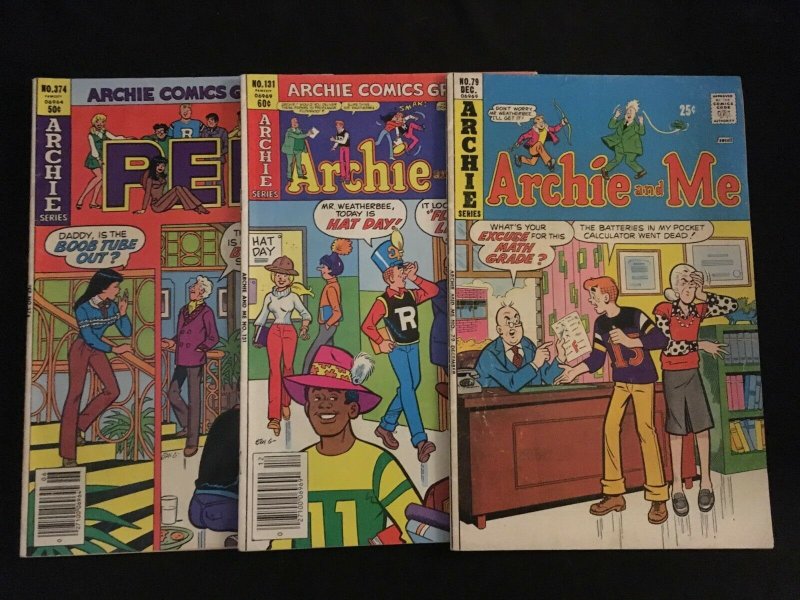 ARCHIE AND ME #79, 131, PEP #374 