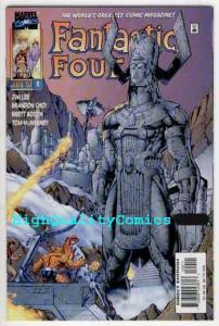 FANTASTIC FOUR #9, Vol 2, NM+, Galatus, Thing, Human Torch, Jim Lee