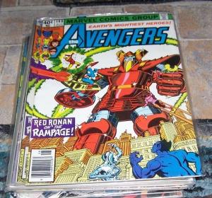 Avengers # 198 (Aug 1980, Marvel) red ronan cap ironman beast ms marvel  shield