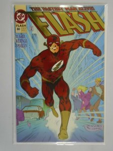 Flash #80 Direct edition Foil edition 6.0 FN (1993 2nd Series)