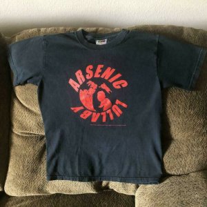 ARSENIC LULLABY T-SHIRT, Small, 2008, used, Doug Paszkiewicz, Voodoo Joe