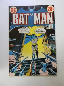 Batman #249 (1973) VG condition subscription crease