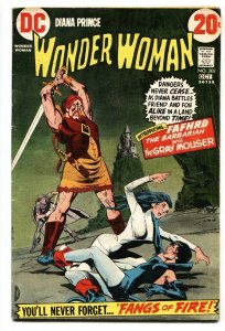 WONDER WOMAN #202 First appearance FAFHRD THE BARBARIAN  comic book