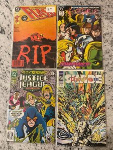 4 Comics Shade Changing Man 1 + Justice League 67 + Legion 46 + Flash 49 RH16