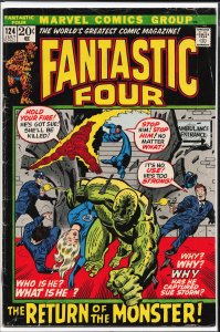 Fantastic Four #124 (1972) Fantastic Four