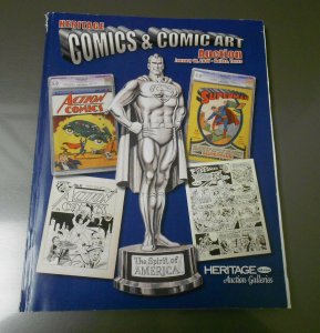 2007 Jan 18 HERITAGE Comics Comic Art Auction Catalog Superman ACTION #1 204 pgs 