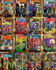 Lot of 26: Shadowman #0-41 Partial Run + Yearbook (Valiant 1994) Bob Hall VF+