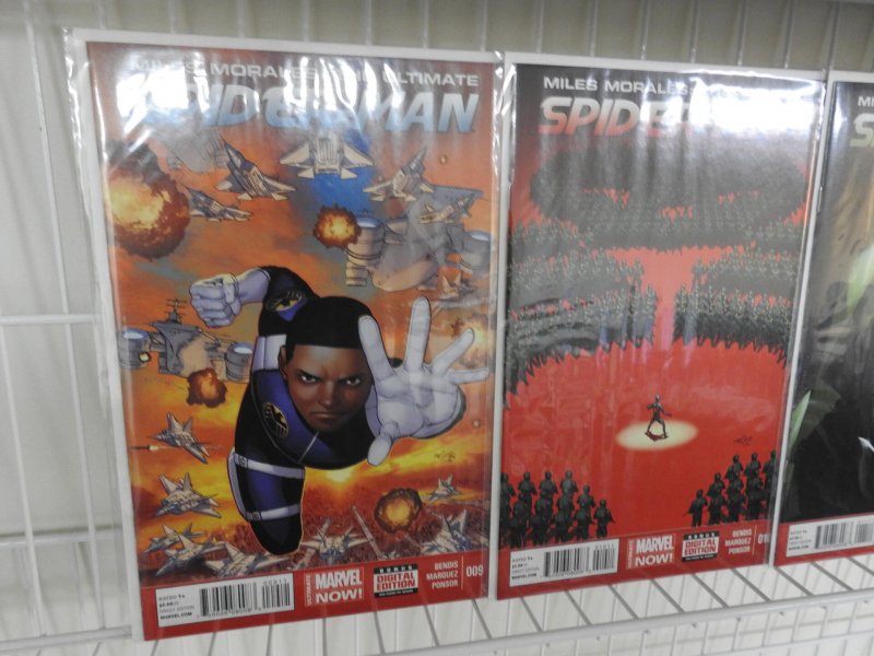Miles Morales: Ultimate Spider-Man #1-12  (2014) Complete Set! Beautiful NM-/NM!