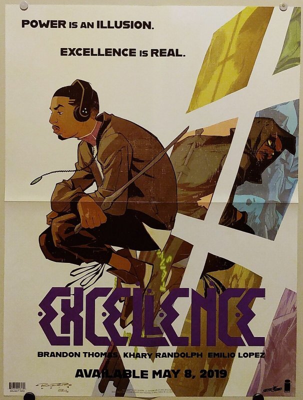 Excellence #1 Randolph Folded Promo Poster Image 2019 (18x24) New! [FP314] 