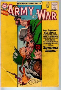 OUR ARMY AT WAR #135 1963-DC WAR COMIC-SGT. ROCK-VG VG