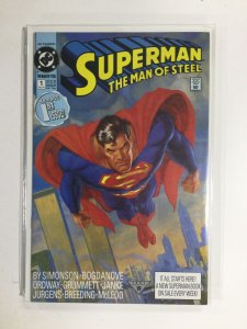 Superman: The Man of Steel #1 (1991) NM5B115 NEAR MINT NM