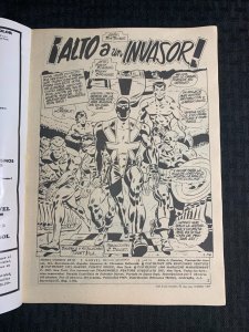 1974 LOS INVASORES (INVADERS) Spain Comic VG+ 4.5 Frank Robbins