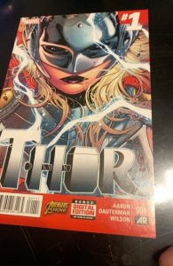 Thor #1 (2014)Jane foster as Thor