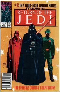 Return of the Jedi #1-4, Various Grades