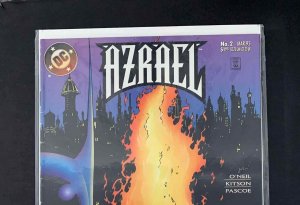 Azrael Agent Of The Bat #2  Dc Comics 1995 Vf Newsstand