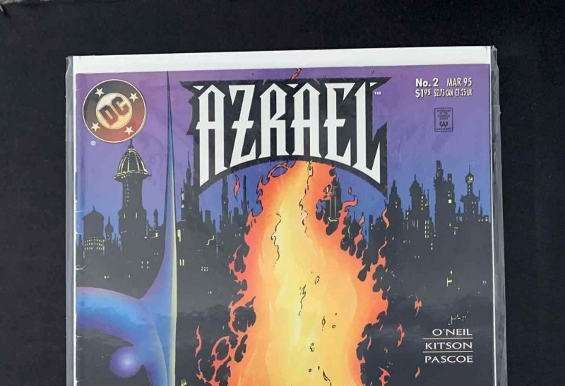 Azrael Agent Of The Bat #2  Dc Comics 1995 Vf Newsstand