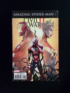 Civil War II Amazing Spider-Man #1  Marvel Comics 2016 VF/NM