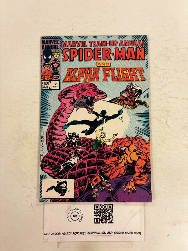 Marvel Team-Up Annual #7 NM Marvel Comic Books Spider-Man Alpha Flight 26 HH111