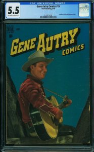 Gene Autry Comics #15 (1948) CGC 5.5 FN-