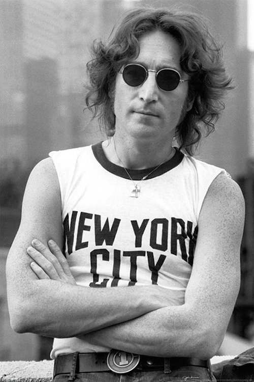 John Lennon Poster 24x36 New York City NYC T-Shirt Tee Shirt The Beatles