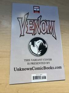 Venom #2 Cameo Appearance of Knull Unknown Comics Tyler Kirkham Variant