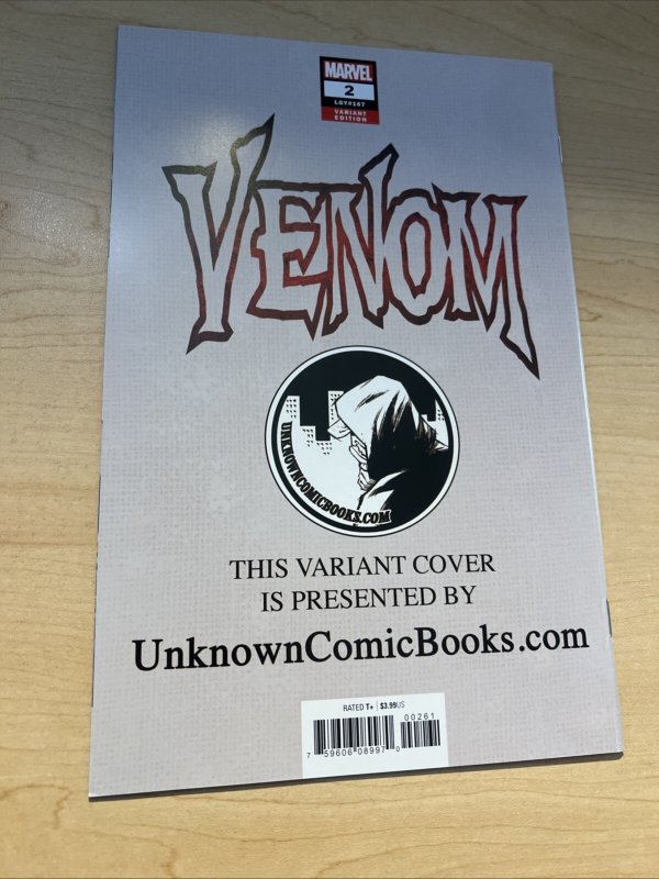 Venom #2 Cameo Appearance of Knull Unknown Comics Tyler Kirkham Variant
