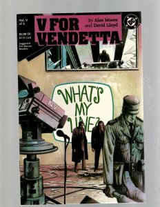 V For Vendetta Complete DC Comics LTD Series # 1 2 3 4 5 6 7 8 9 10 A Moore GK21