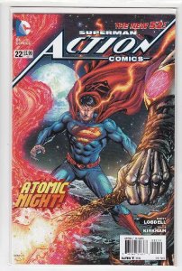 ACTION COMICS (2011 DC) #22 CVR A TYLER KIRKHAM