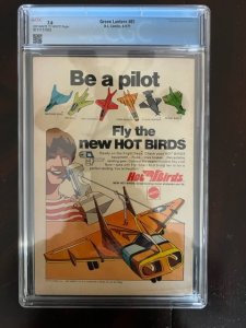 Green Lantern #85 (1971) - CGC 7.0 - Speedy Drug Issue - Iconic Cover