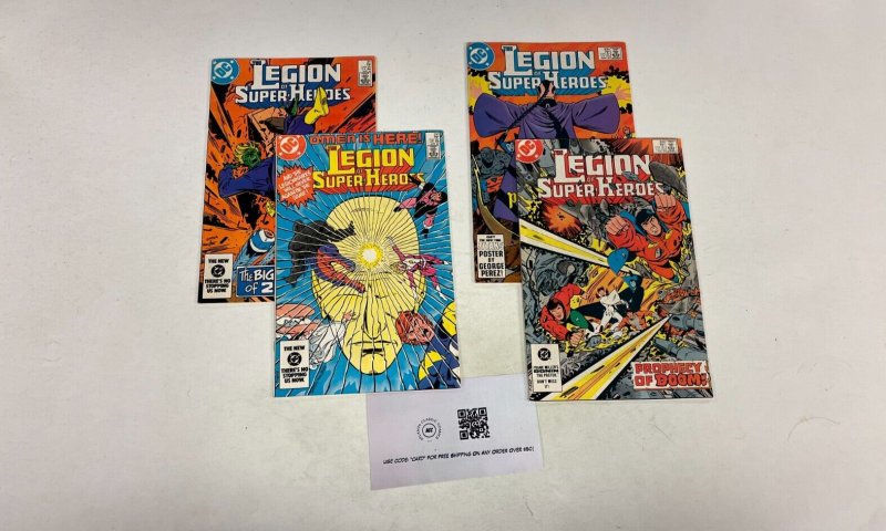 4 Legion of Superheroes DC Comics Books #308 309 310 311 66 JW18