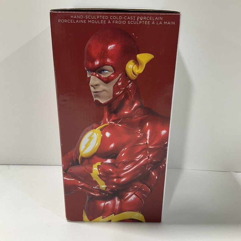 DC COMICS ICONS FLASH STATUE GENTLE GIANT STUDIOS LIMITED 3505/5200 W/BOX  