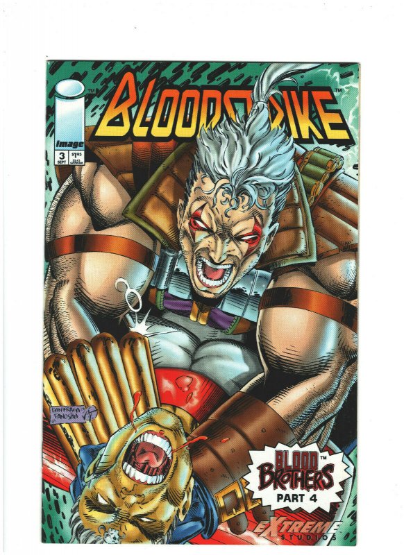 Bloodstrike #3 VF+ 8.5 Image Comics 1993 Rob Liefeld, Blood Brothers