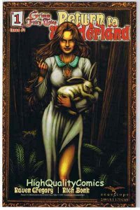 RETURN TO WONDERLAND #1, Grimm Fairy Tales, NM, Al Rio, Zenescope, more in store