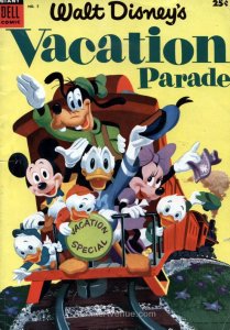 Walt Disney's Vacation Parade #5 FAIR ; Dell | low grade comic