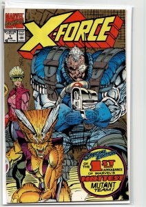 X-Force #1 Second Print Cover (1991) X-Force