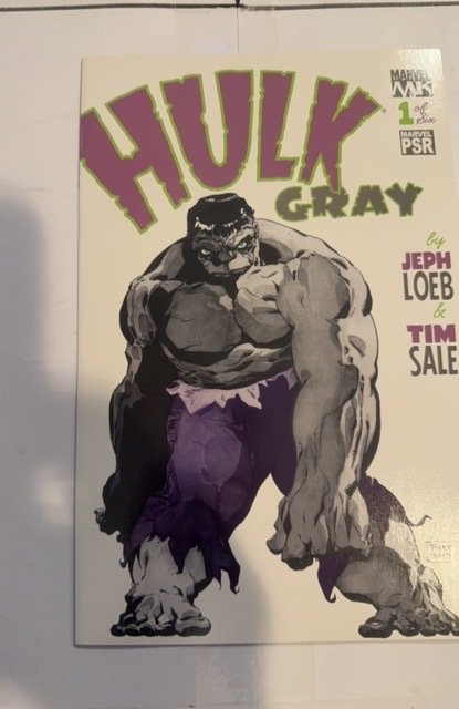Hulk Gray #1  - Jeph Loeb Tim Sale - 1st Print Marvel Comics 2003 MCU